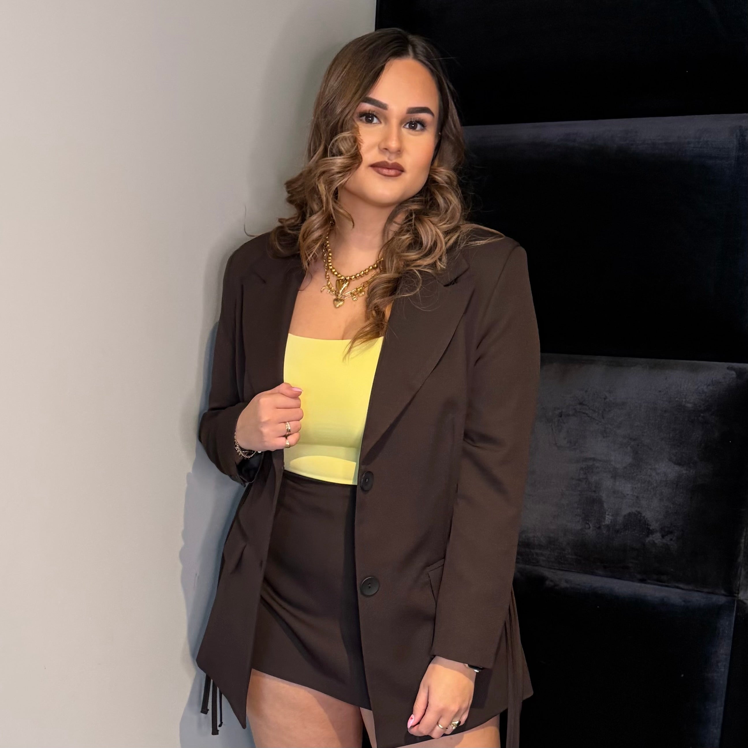 Blazer bruin | Eefje